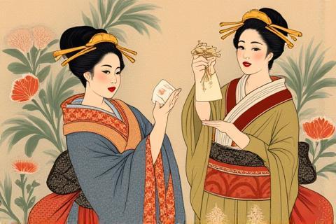 Japanese traditional art image